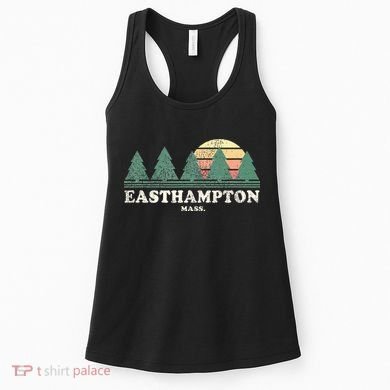 Easthampton Ma Vintage Throwback Retro 70s Design Women's Tank Top