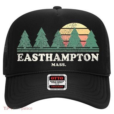 Easthampton Ma Vintage Throwback Retro 70s Design Hat