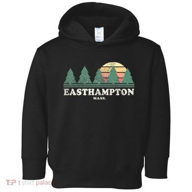 Easthampton Ma Vintage Throwback Retro 70s Design Toddler Hoodie