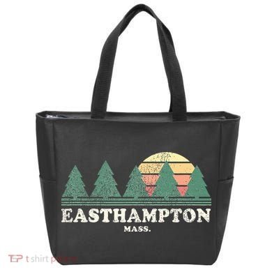 Easthampton Ma Vintage Throwback Retro 70s Design Tote Bag