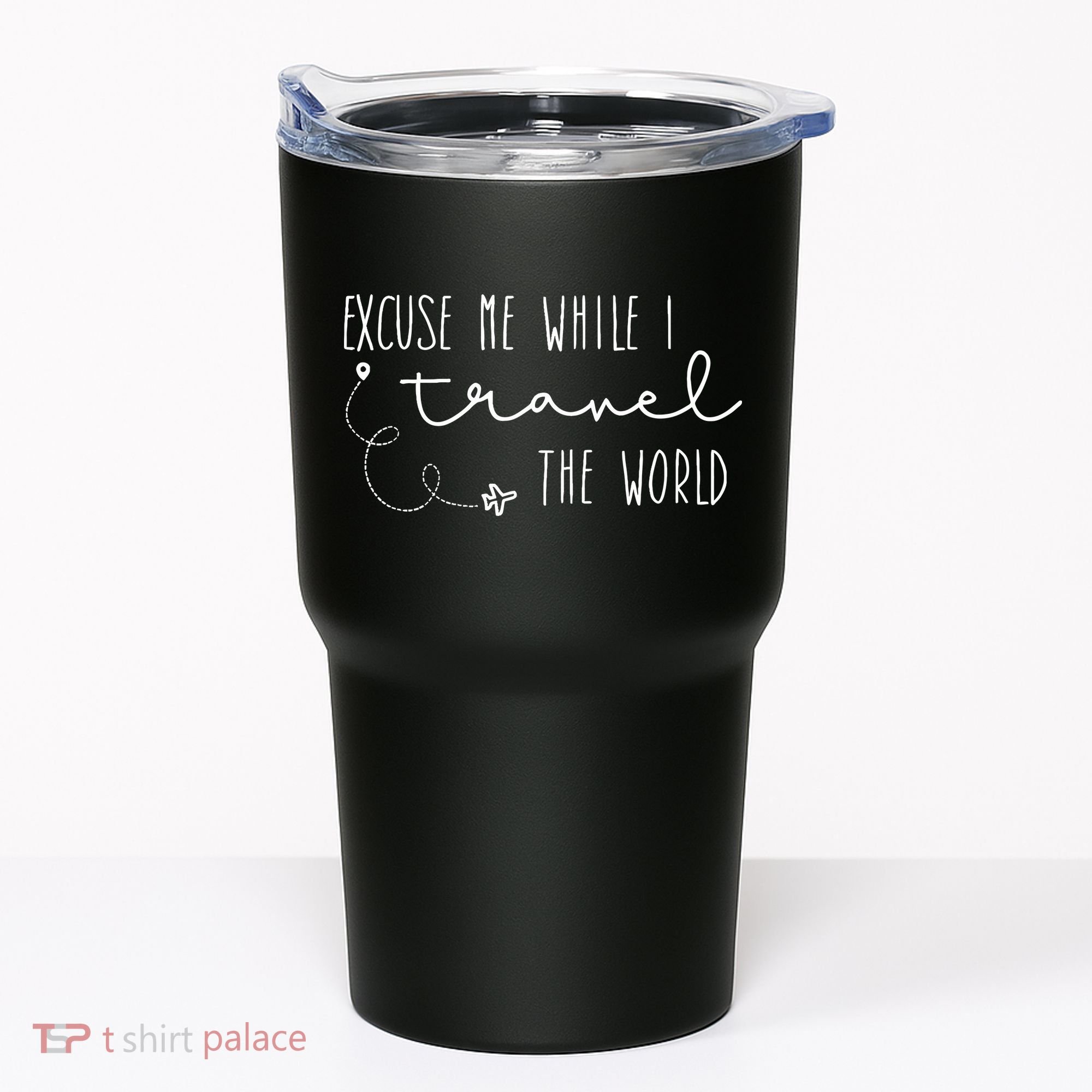 Excuse Me While I Travel The World Tumbler