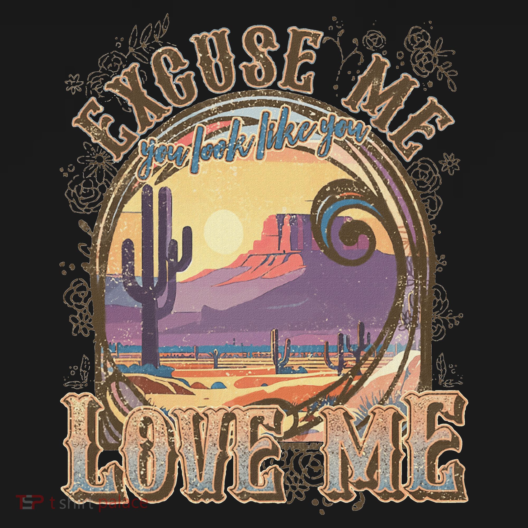 Excuse Me You Look Like You Love Me USA-Made Doggie Bandana