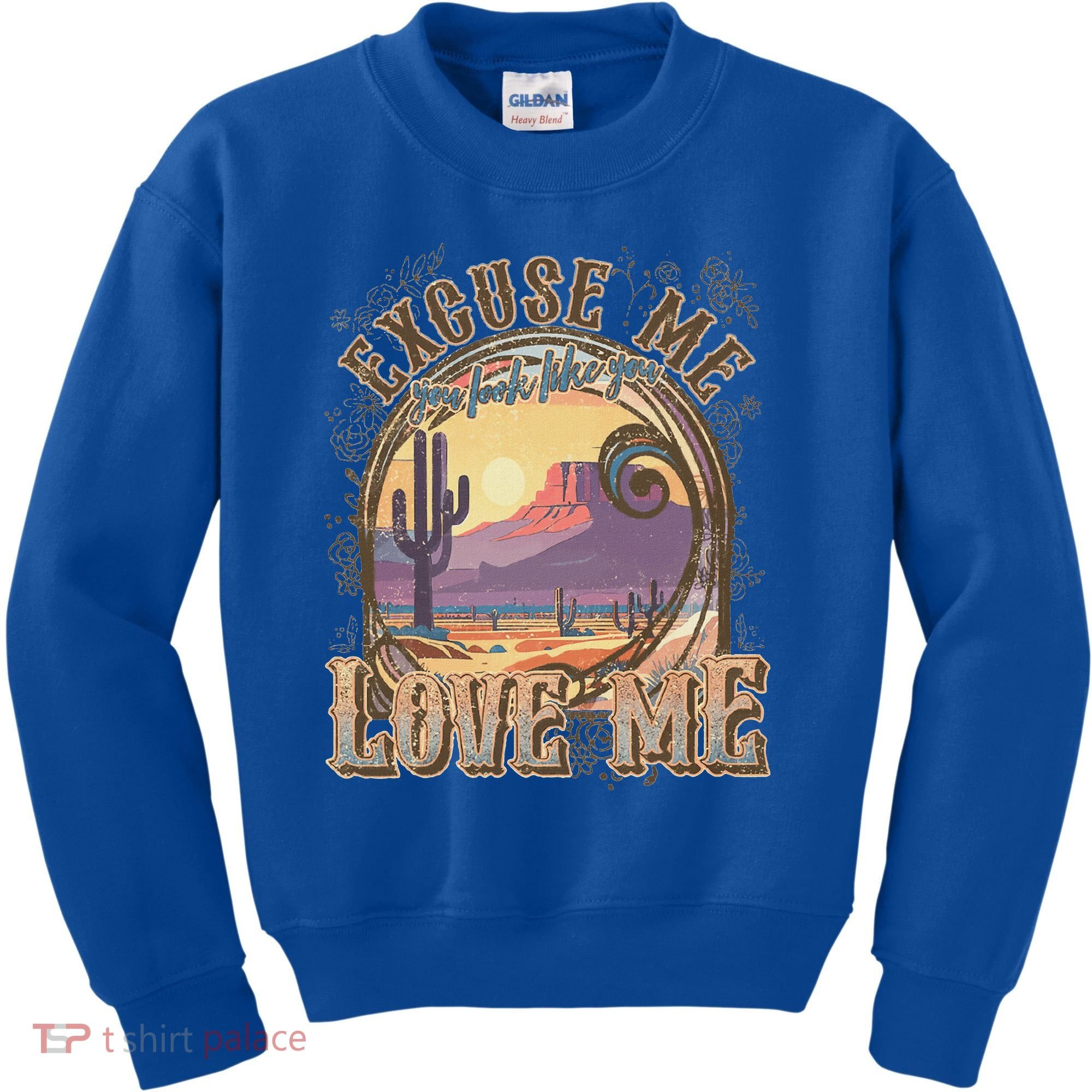 Excuse Me You Look Like You Love Me Kids Sweatshirt