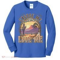Excuse Me You Look Like You Love Me Kids Long Sleeve Shirt thumb 0