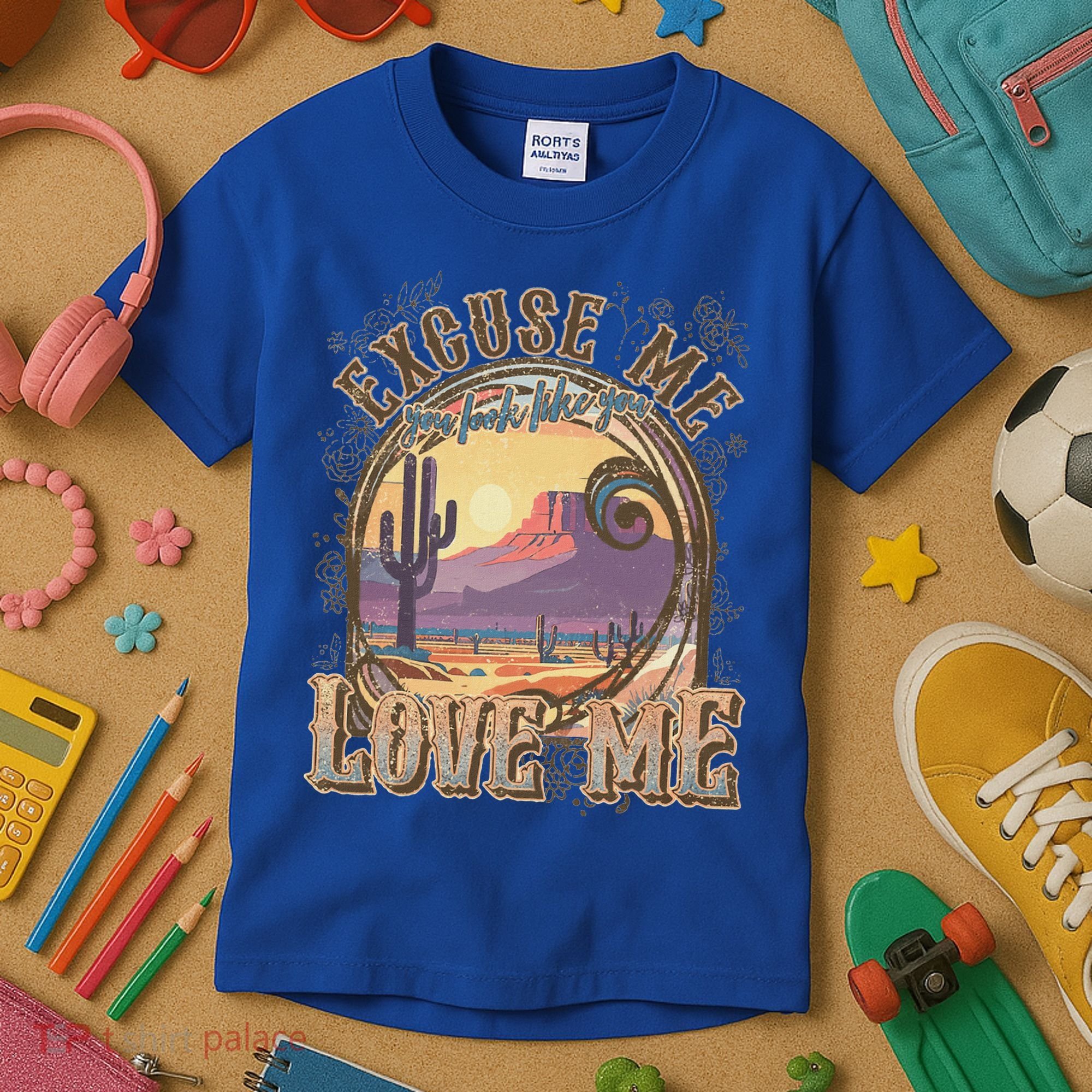 Excuse Me You Look Like You Love Me Kids T-Shirt