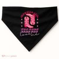 Excuse Me You Look Like You Love Me USA-Made Doggie Bandana thumb 0