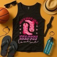 Excuse Me You Look Like You Love Me Tank Top thumb 4