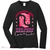 Excuse Me You Look Like You Love Me Women's Long Sleeve Shirt thumb 0