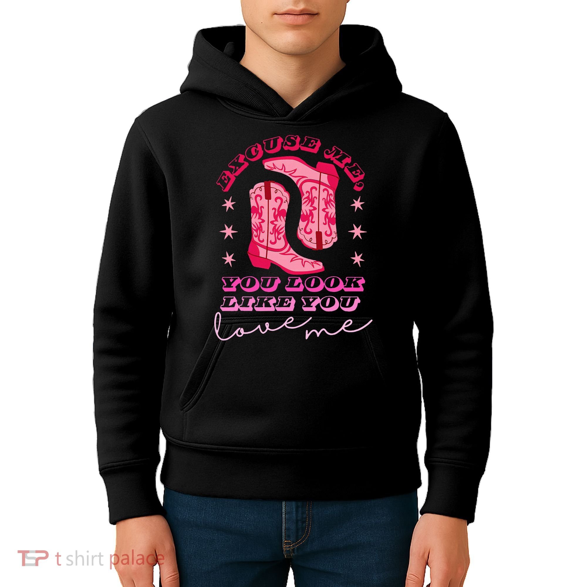 Excuse Me You Look Like You Love Me Kids Hoodie