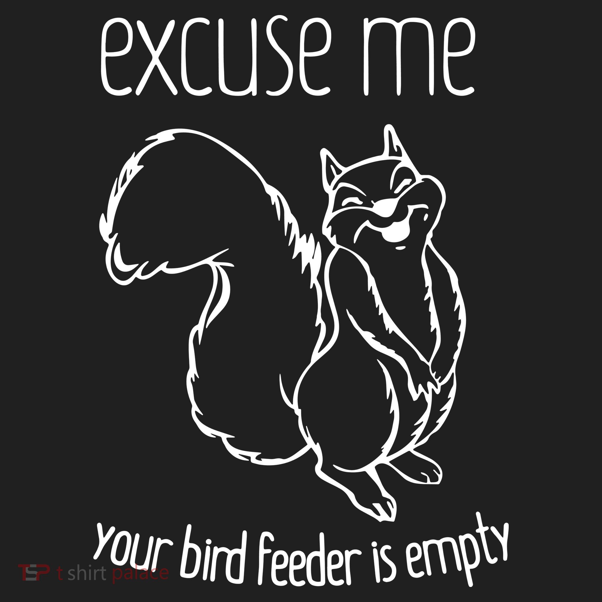 Excuse Me Your Bird Feeder Is Empty Golf Towel