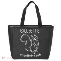 Excuse Me Your Bird Feeder Is Empty Tote Bag thumb 0