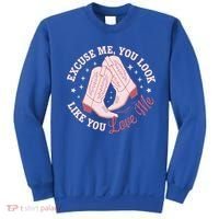 Excuse Me You Look Like You Love Me Sweatshirt thumb 0