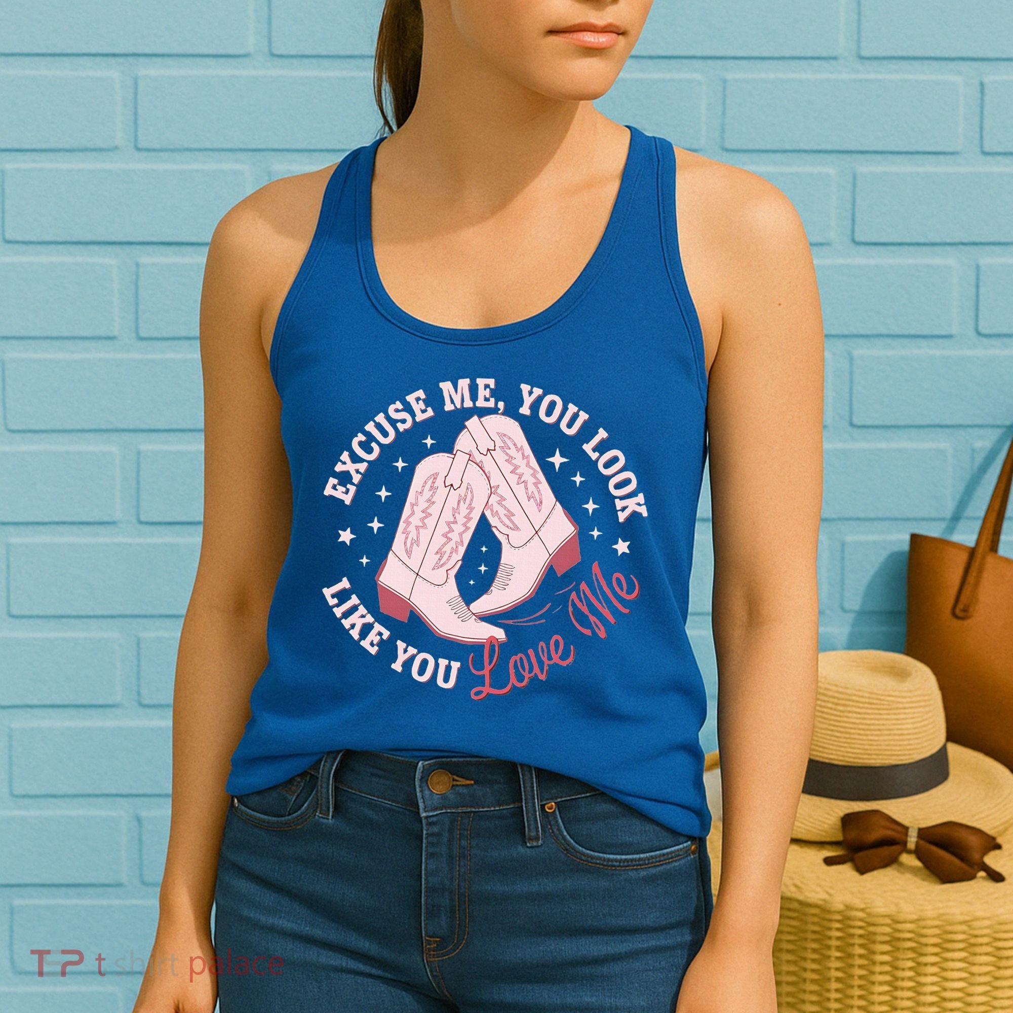 Excuse Me You Look Like You Love Me Women's Tank Top
