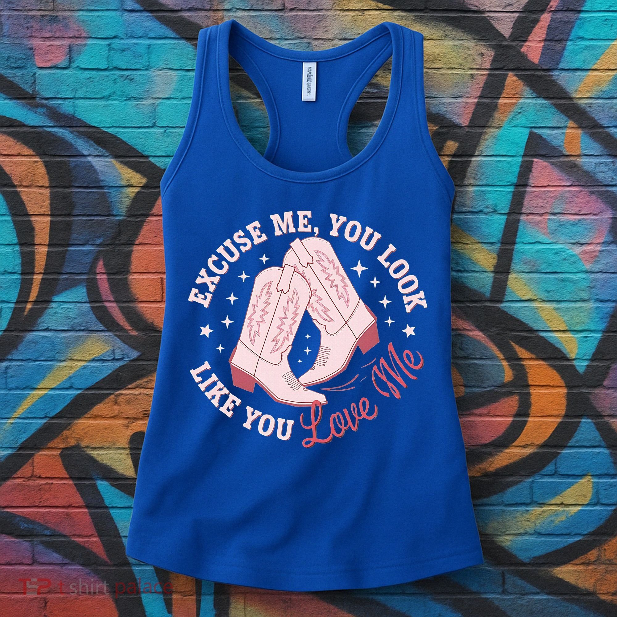 Excuse Me You Look Like You Love Me Women's Tank Top