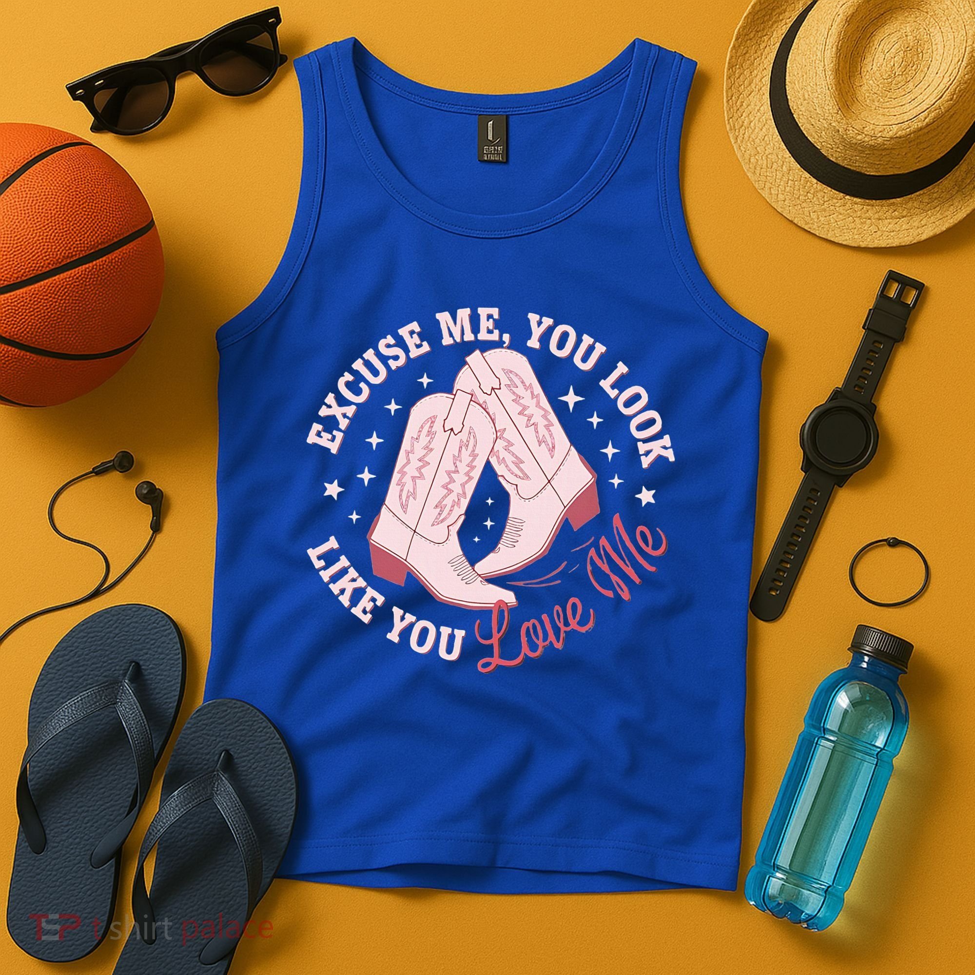 Excuse Me You Look Like You Love Me Tank Top