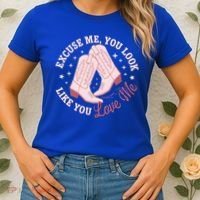 Excuse Me You Look Like You Love Me Women's T-Shirt thumb 2