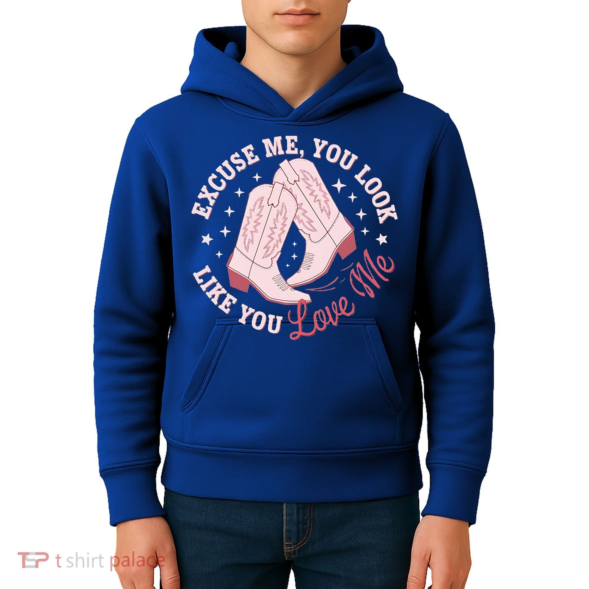Excuse Me You Look Like You Love Me Kids Hoodie
