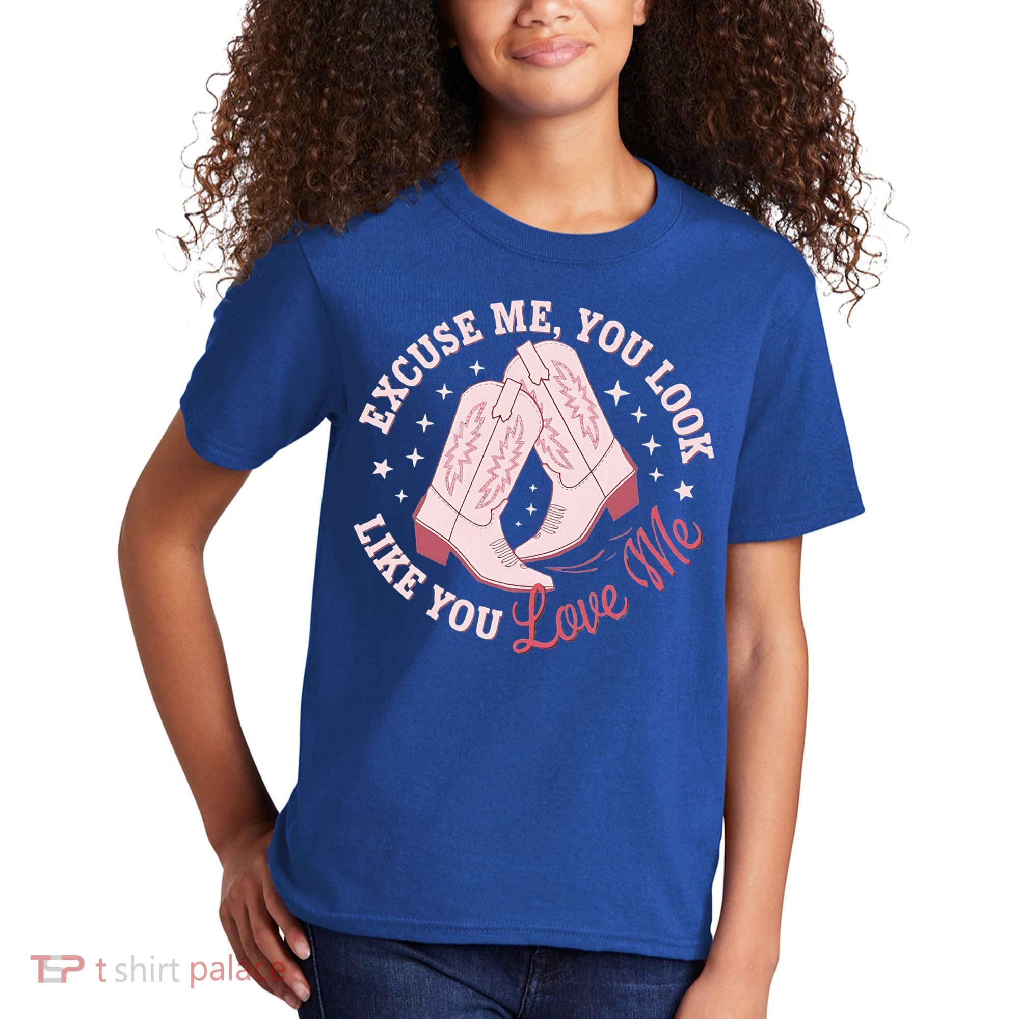 Excuse Me You Look Like You Love Me Kids T-Shirt