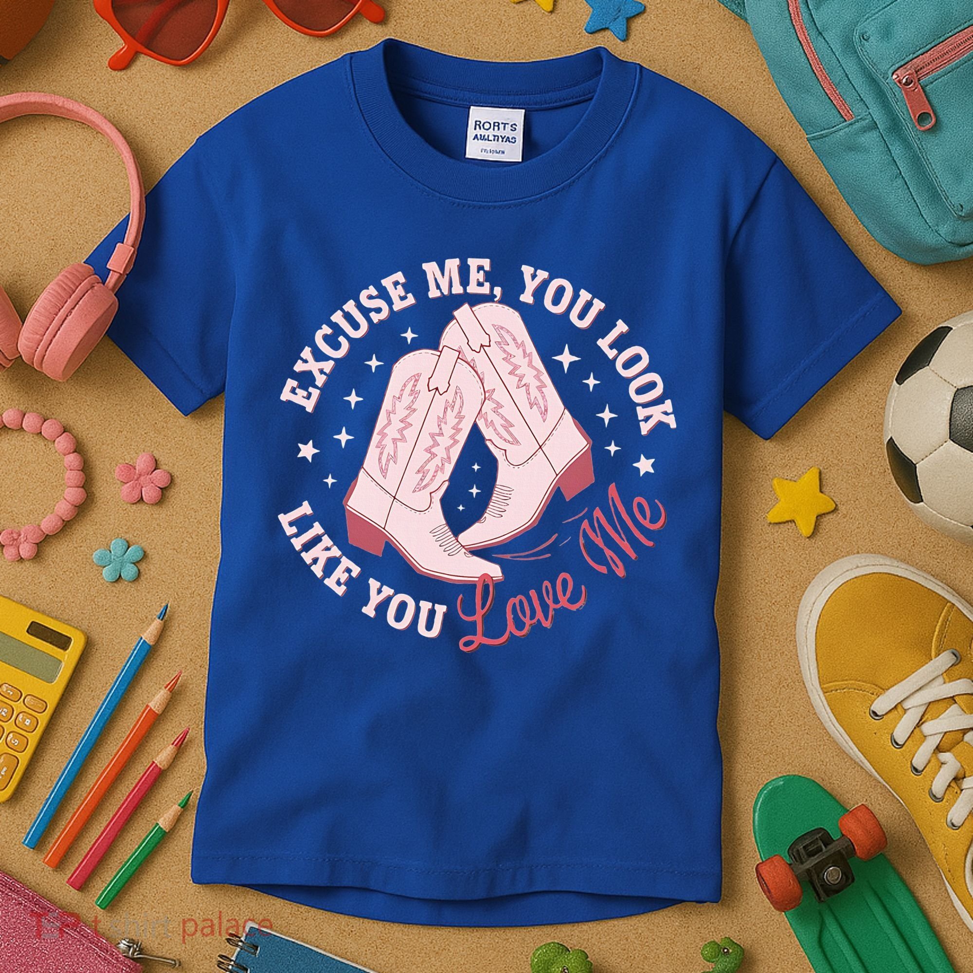 Excuse Me You Look Like You Love Me Kids T-Shirt