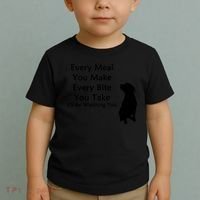 Every Meal You Make Every Bite You Take Watching You Dog Toddler T-Shirt thumb 2
