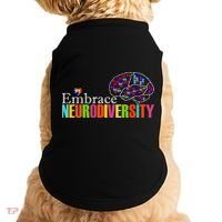 Embrace Neurodiversity Autism Awareness Month Doggie Tank thumb 0
