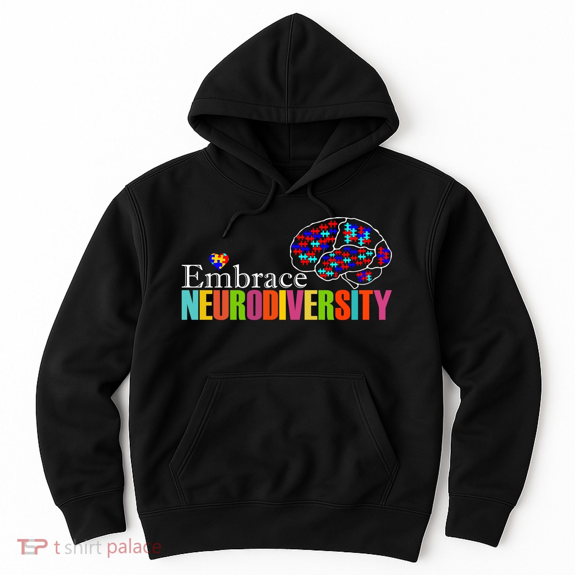 Embrace Neurodiversity Autism Awareness Month Hoodie