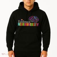 Embrace Neurodiversity Autism Awareness Month Hoodie thumb 2