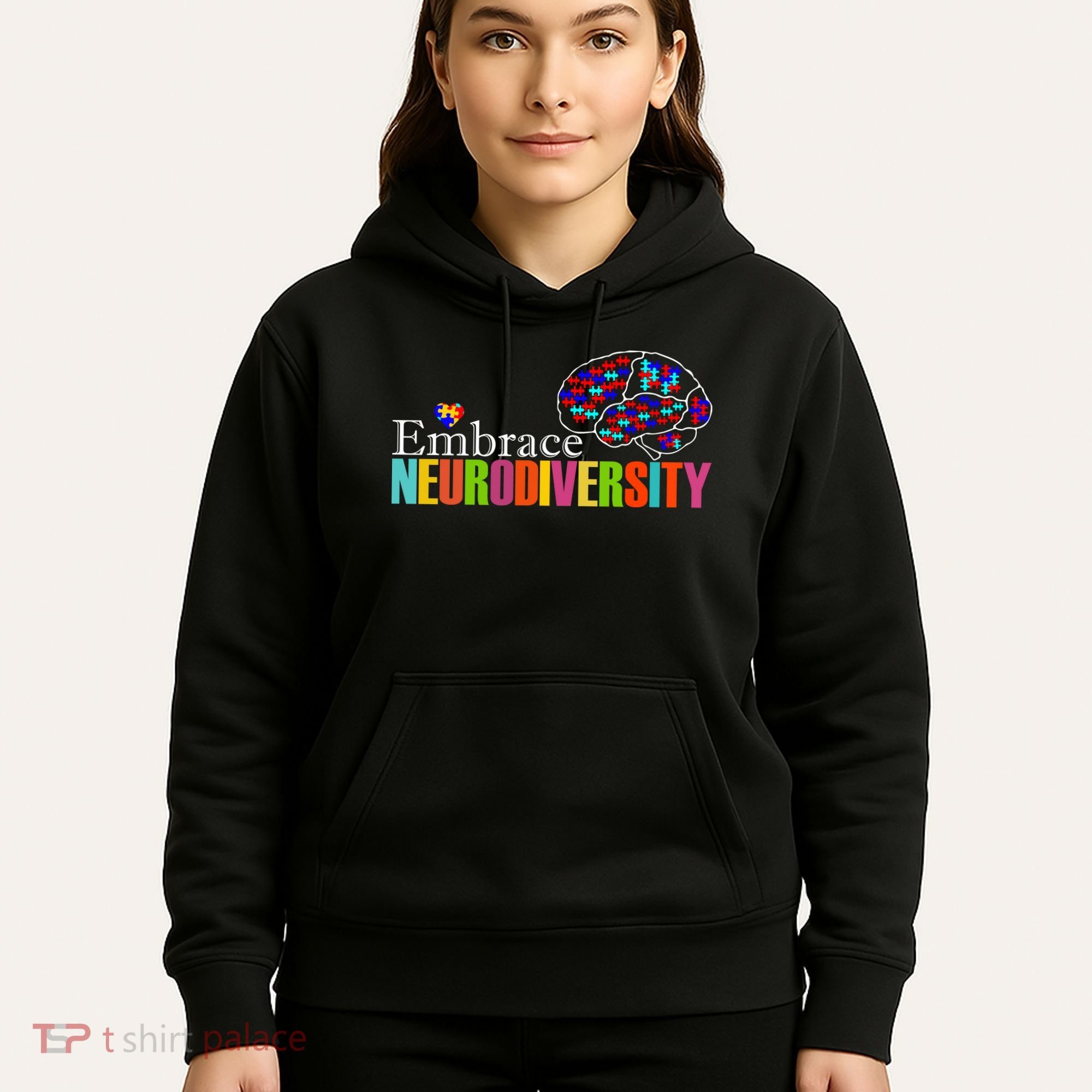 Embrace Neurodiversity Autism Awareness Month Hoodie