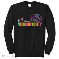 Embrace Neurodiversity Autism Awareness Month Sweatshirt thumb 0