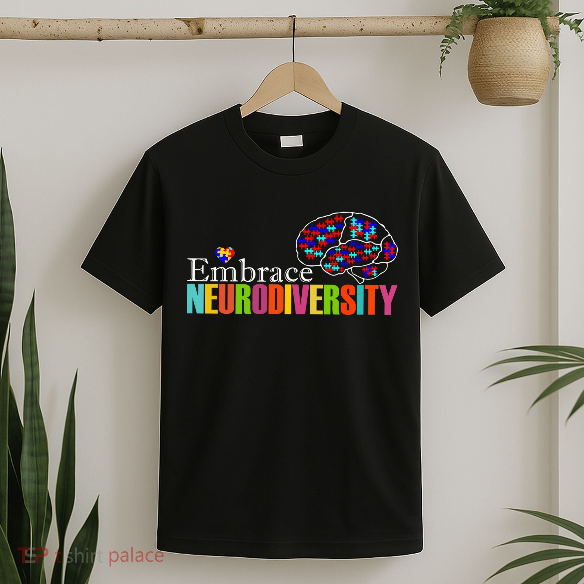 Embrace Neurodiversity Autism Awareness Month T-Shirt