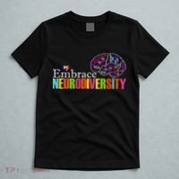 Embrace Neurodiversity Autism Awareness Month T-Shirt thumb 5