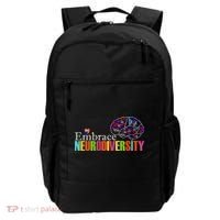 Embrace Neurodiversity Autism Awareness Month Backpack thumb 0