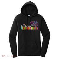 Embrace Neurodiversity Autism Awareness Month Women's Hoodie thumb 0