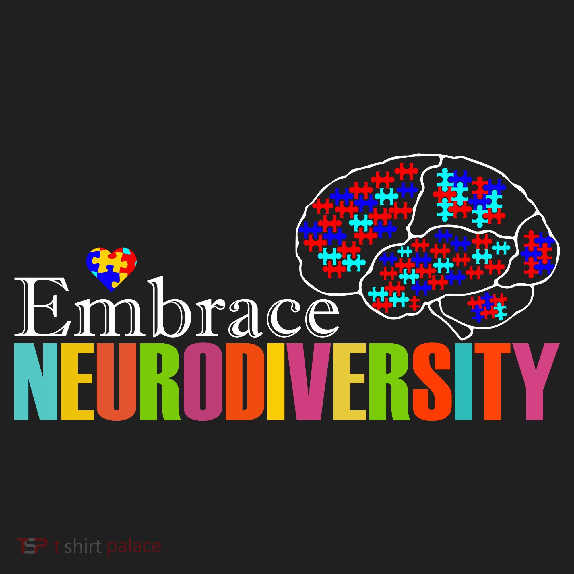 Embrace Neurodiversity Autism Awareness Month Tumbler