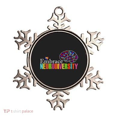 Embrace Neurodiversity Autism Awareness Month Ornament