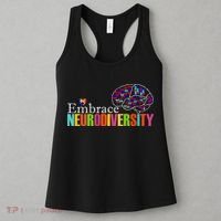 Embrace Neurodiversity Autism Awareness Month Women's Tank Top thumb 3