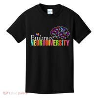 Embrace Neurodiversity Autism Awareness Month Kids T-Shirt thumb 0