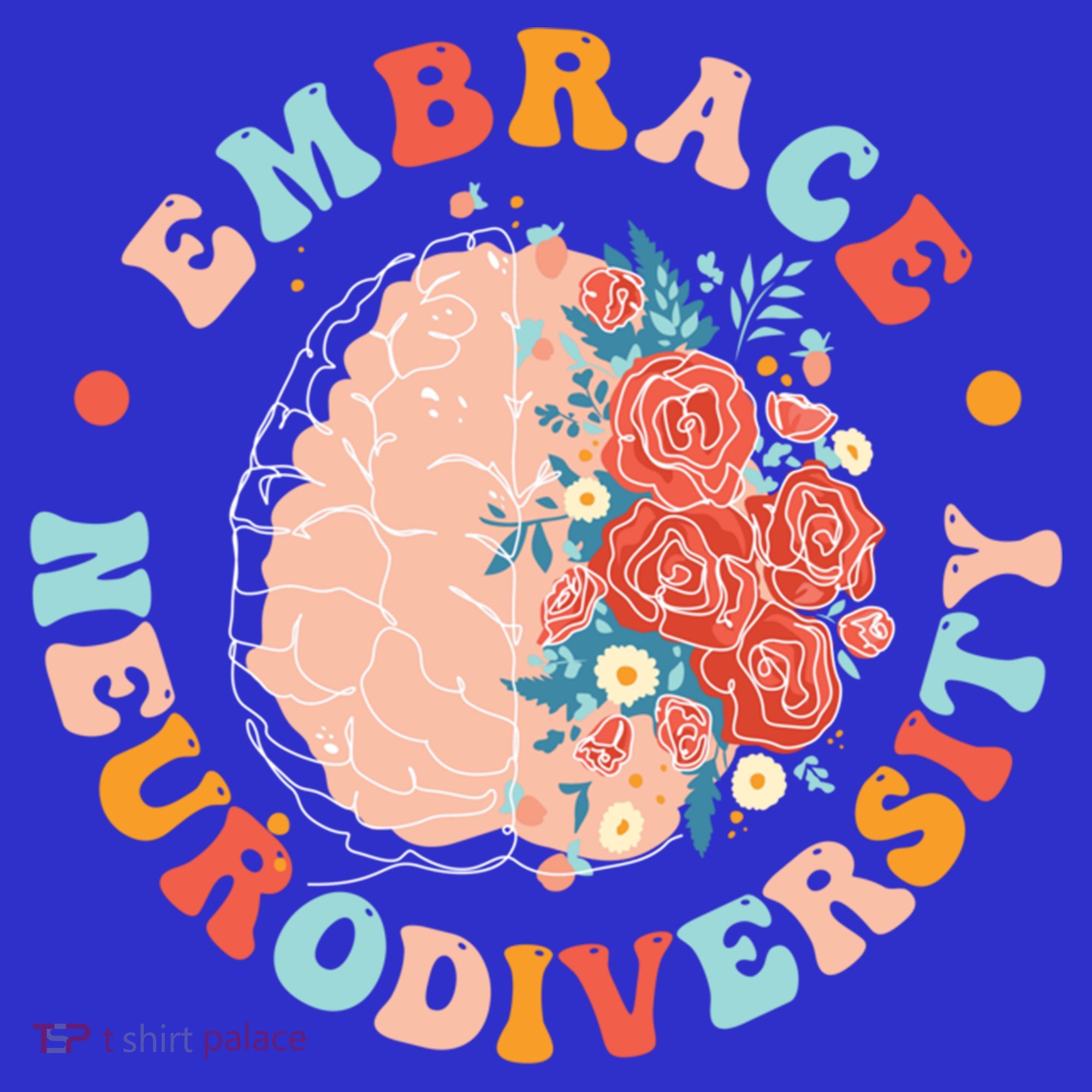 Embrace Neurodiversity Autism Awareness Neurodivergent Gift Sweatshirt