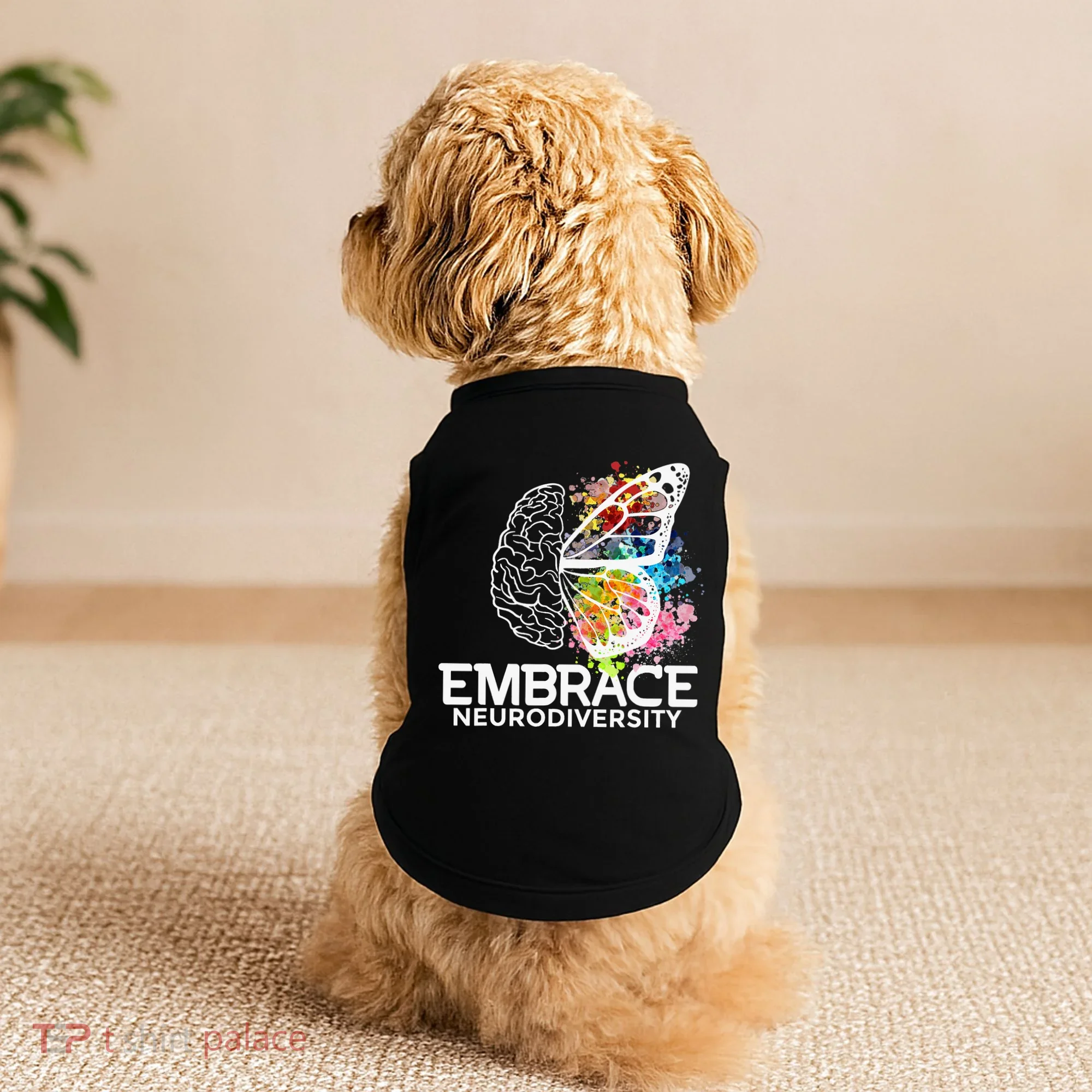 Embrace Neurodiversity Adhd Awareness Doggie Tank