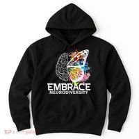 Embrace Neurodiversity Adhd Awareness Hoodie thumb 0