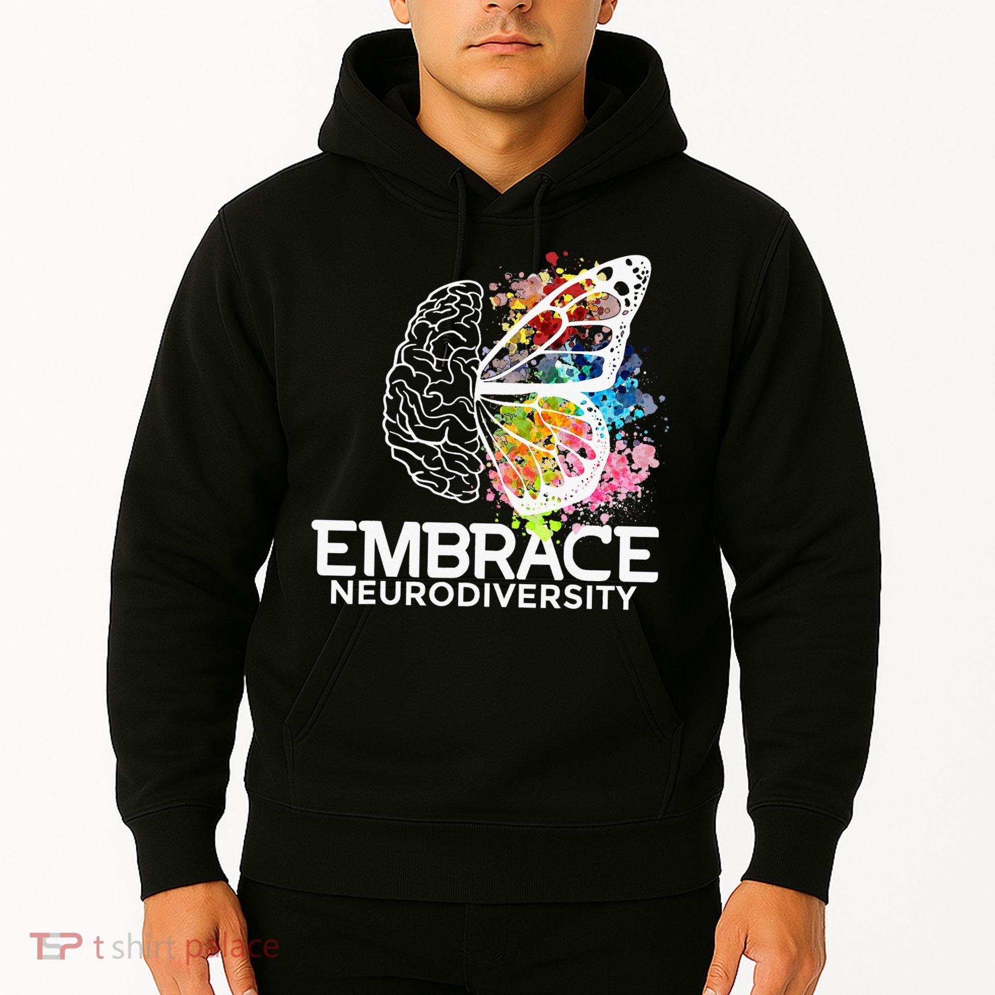 Embrace Neurodiversity Adhd Awareness Hoodie