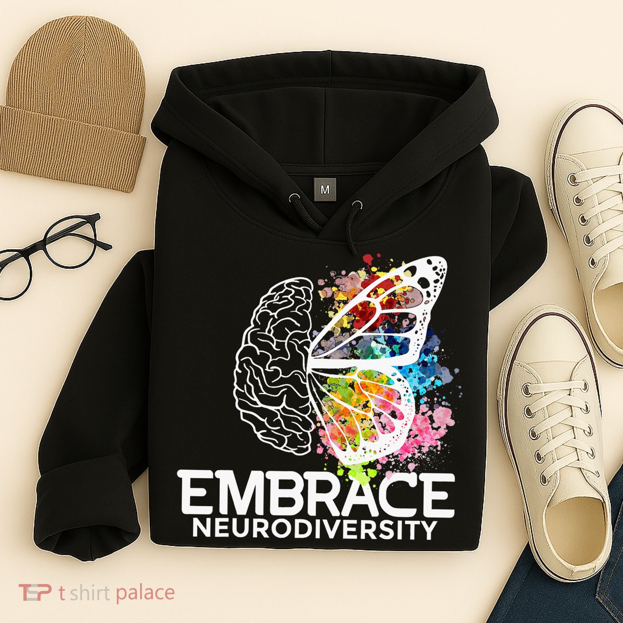 Embrace Neurodiversity Adhd Awareness Hoodie