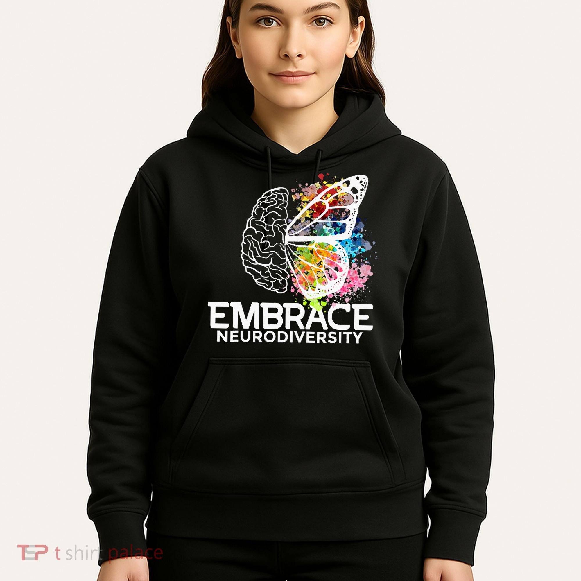 Embrace Neurodiversity Adhd Awareness Hoodie