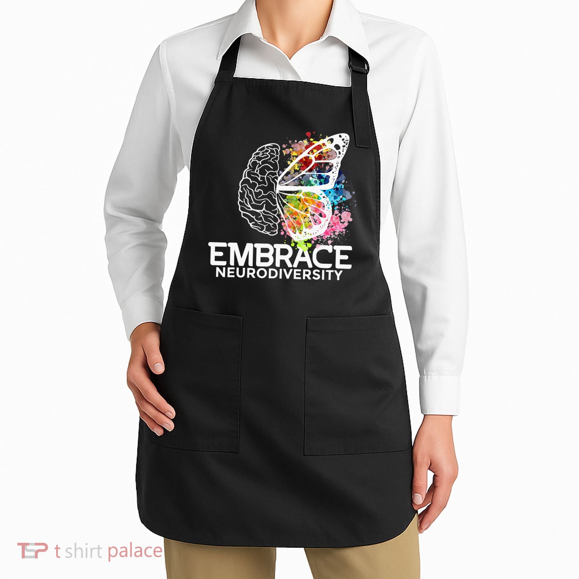 Embrace Neurodiversity Adhd Awareness Apron