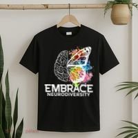 Embrace Neurodiversity Adhd Awareness T-Shirt thumb 2