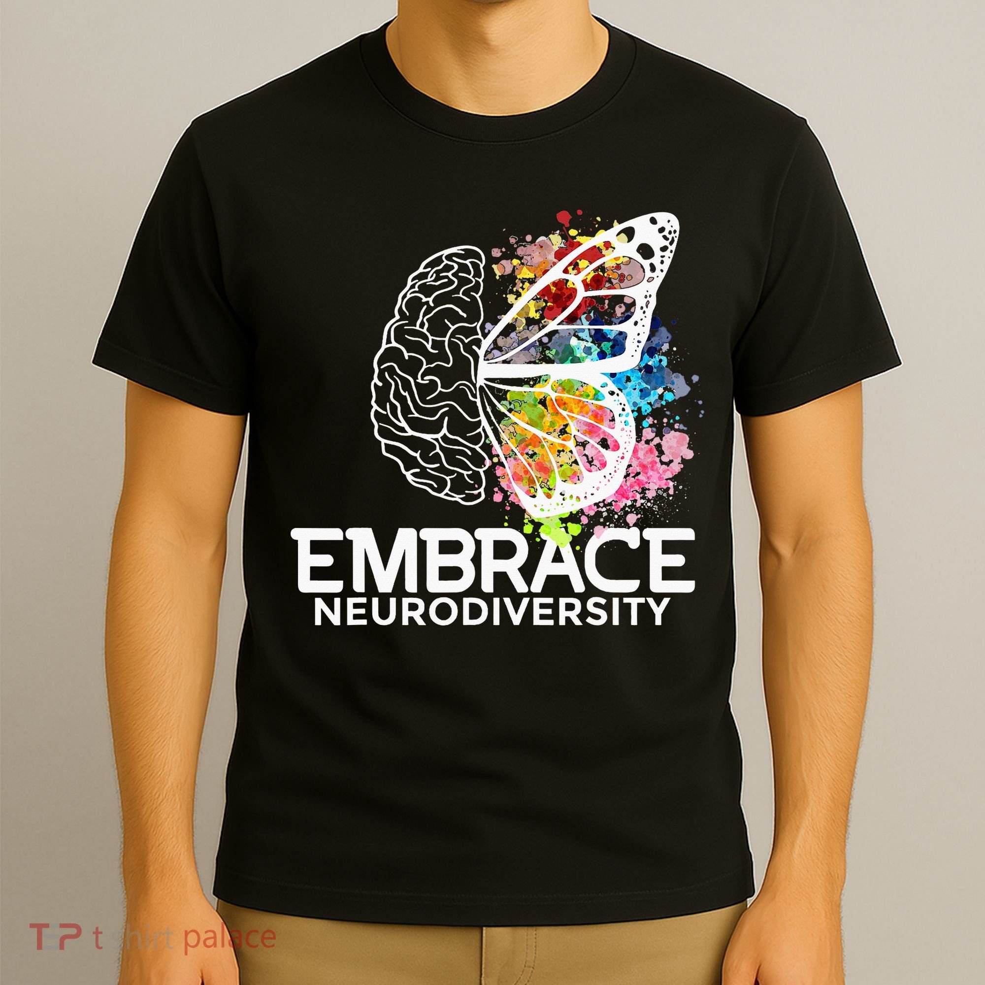 Embrace Neurodiversity Adhd Awareness T-Shirt