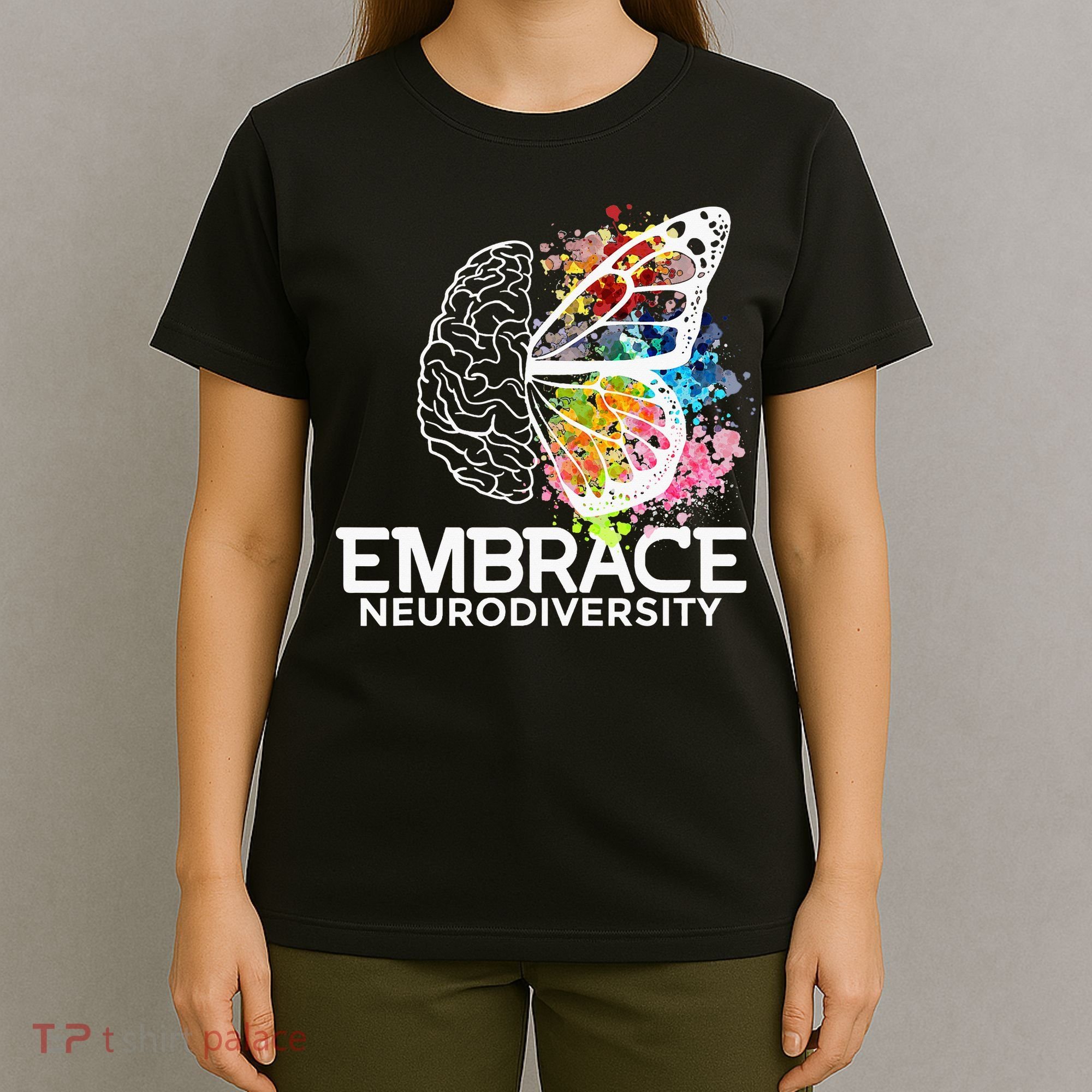 Embrace Neurodiversity Adhd Awareness T-Shirt