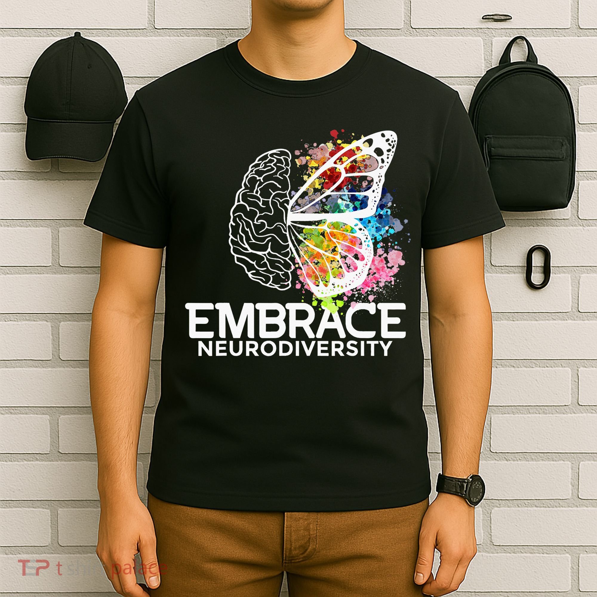 Embrace Neurodiversity Adhd Awareness T-Shirt