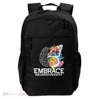 Embrace Neurodiversity Adhd Awareness Backpack thumb 0