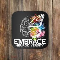 Embrace Neurodiversity Adhd Awareness Coaster thumb 0